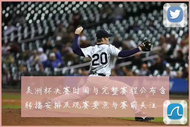 美洲杯决赛时间与完整赛程公布含转播安排及观赛要点与赛前关注